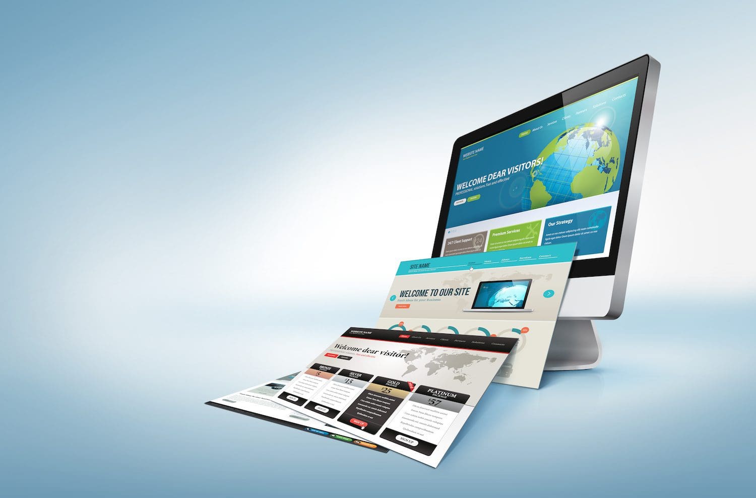 bigstock Web design concept 40488619 - طراحی سایت خبری
